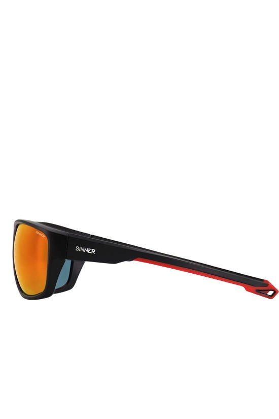 Sinner - Sinner Nirapi Sunglasses | Matte Black/Smoke Black - Red - GearFreak