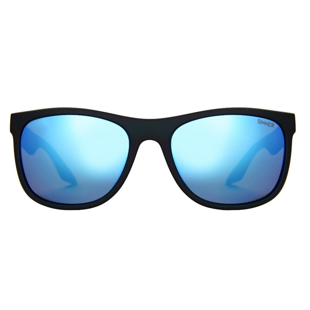 Sinner - Sinner Rockford Sunglasses | Matte Black/Icy Blue - GearFreak