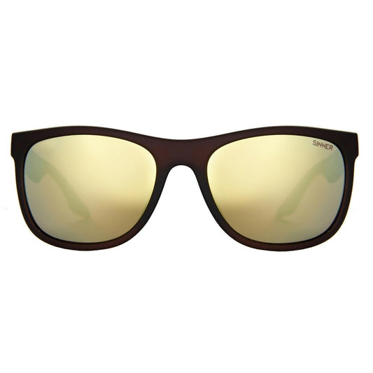 Sinner - Sinner Rockford Sunglasses | Matte Brown/Yellow - GearFreak