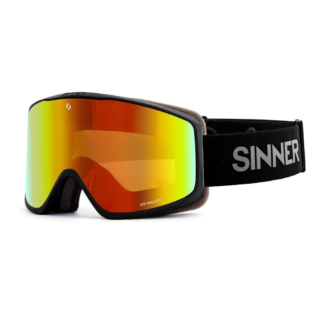 Sinner - Sinner Sin Valley Matt Black Orange Oil - GearFreak