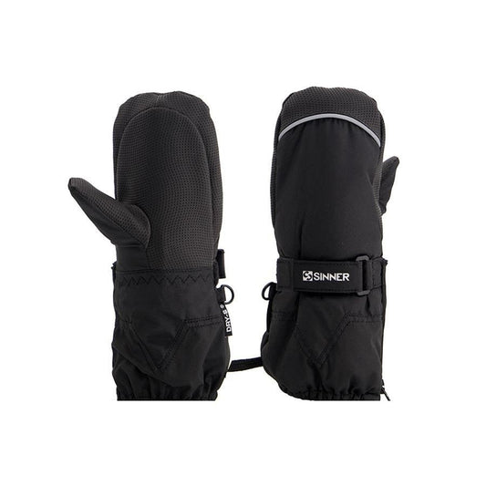 Sinner - Timber Mitten Kids Black - 0 - 1J - GearFreak