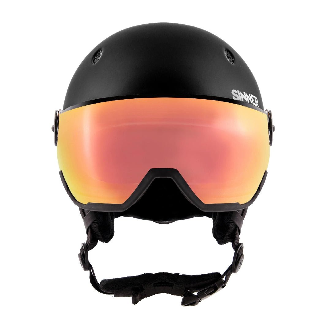 Sinner - Titan Visor Matte Black Red - M - GearFreak