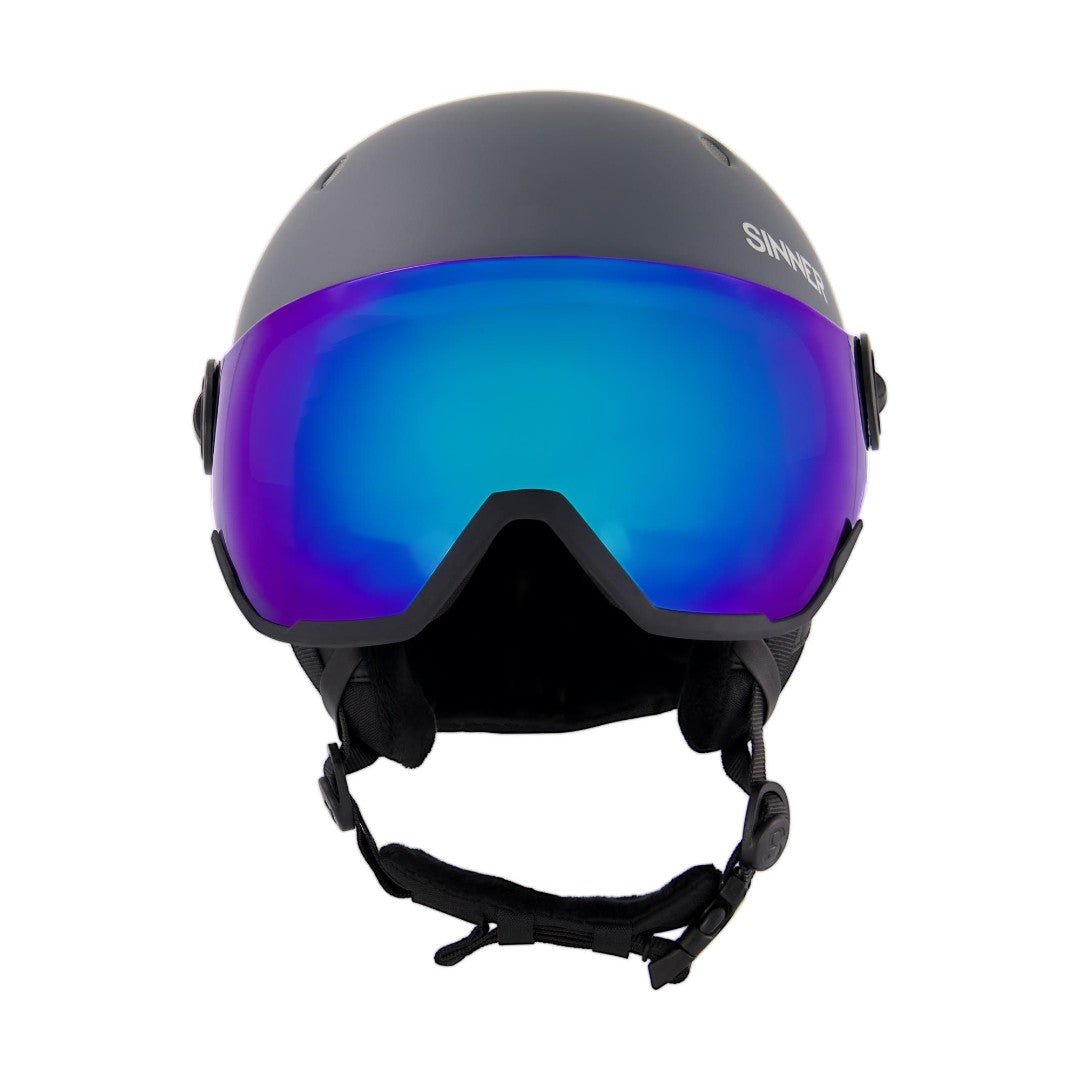 Sinner - Titan Visor Matte Grey Blue - M - GearFreak