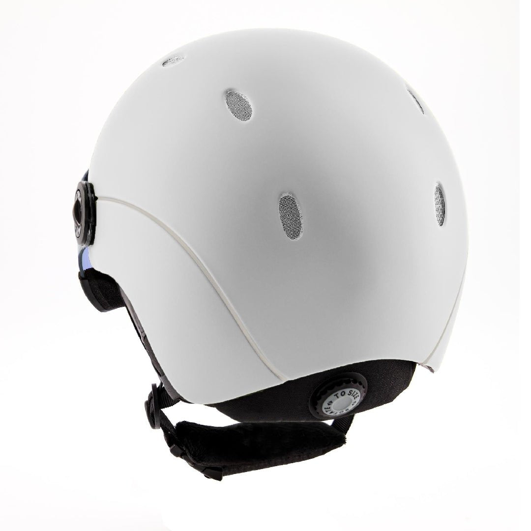 Sinner - Titan Visor Matte White Blue - S - GearFreak