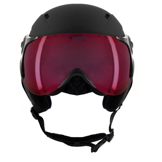 Sinner - Typhoon Visor Matte Black Red - S - GearFreak