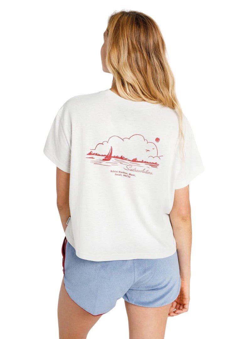 Sisstr - Hibiscus Tee | Vintage White - S - GearFreak