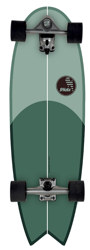 Slide - Slide Surfskate Swallow 33" Saladita - GearFreak