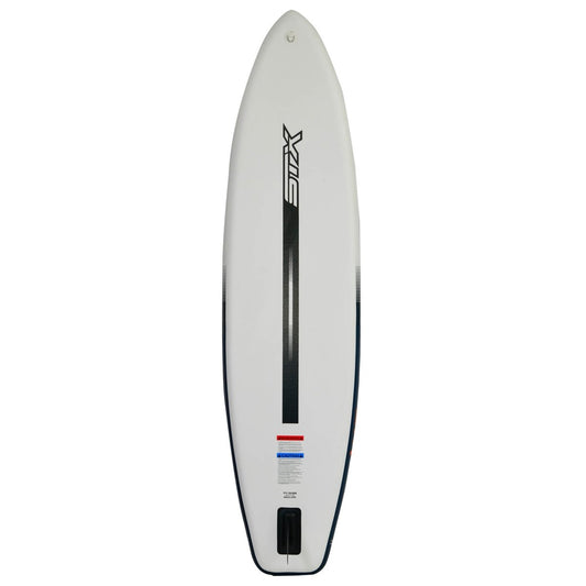 Onderkant van de STX iSup Cruiser met centrale vin