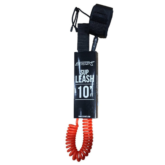 STX - Sup Leash Coiled 10'' - GearFreak