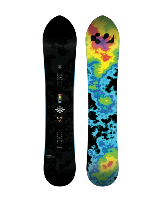 ThirtyTwo Atmosphere grijs-zwart, topsheet en base naast elkaar