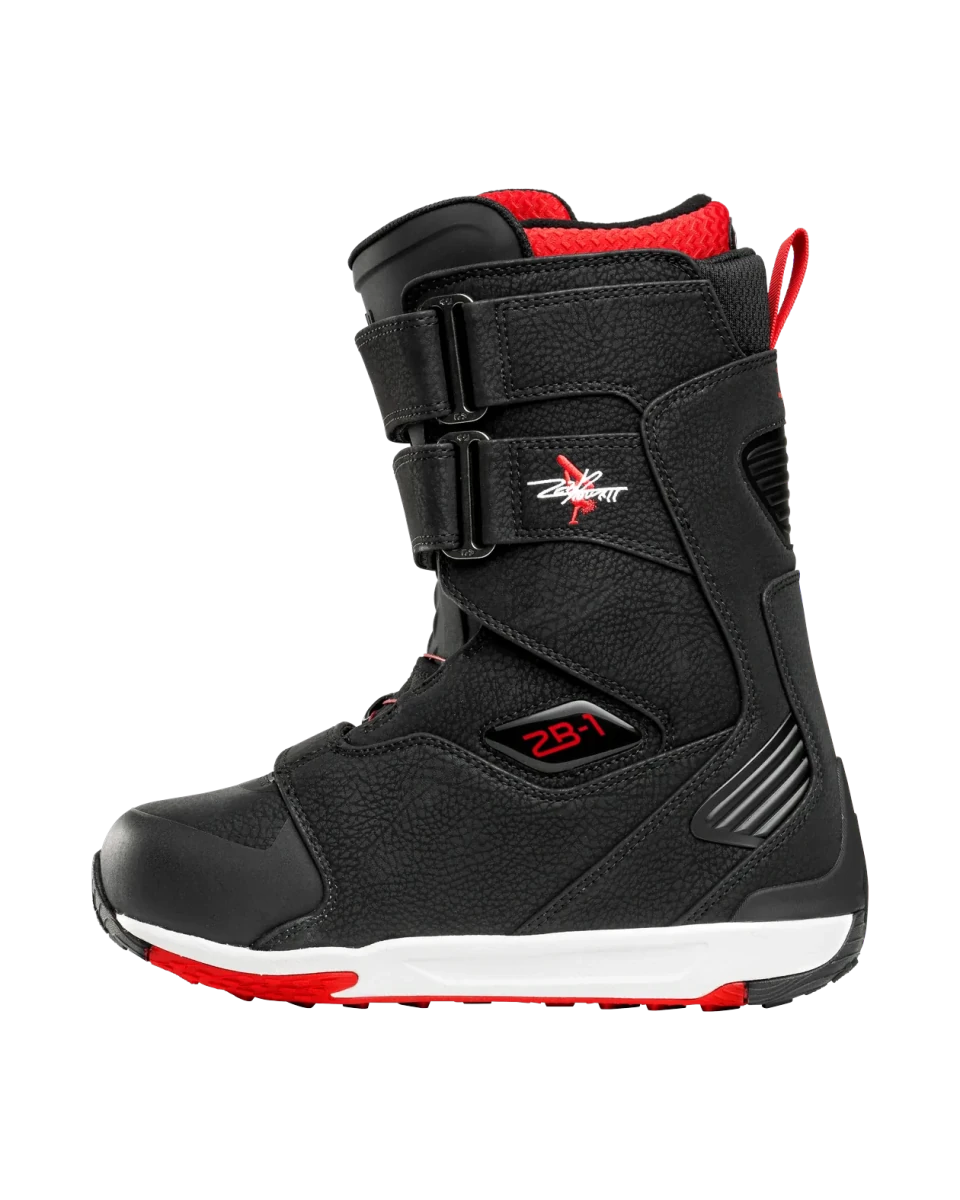 ThirtyTwo TM-1 ZB1 BOA zwart-rood, zijaanzicht