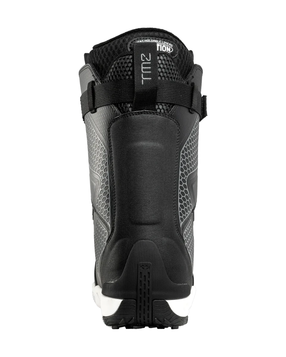 ThirtyTwo TM-2 XLT zwart-grijs, hielzijde