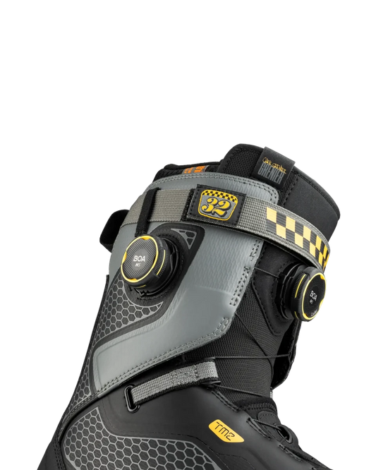GearFreak - ThirtyTwo TM-2 XLT DB Grenier - 26/27 - Grey/Black/Ylw
