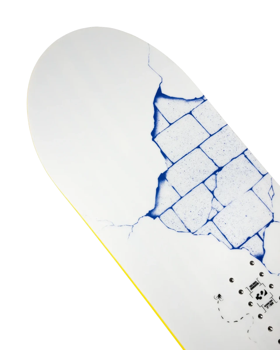 ThirtyTwo XXX Fava Pro wit-groen, detail neus topsheet