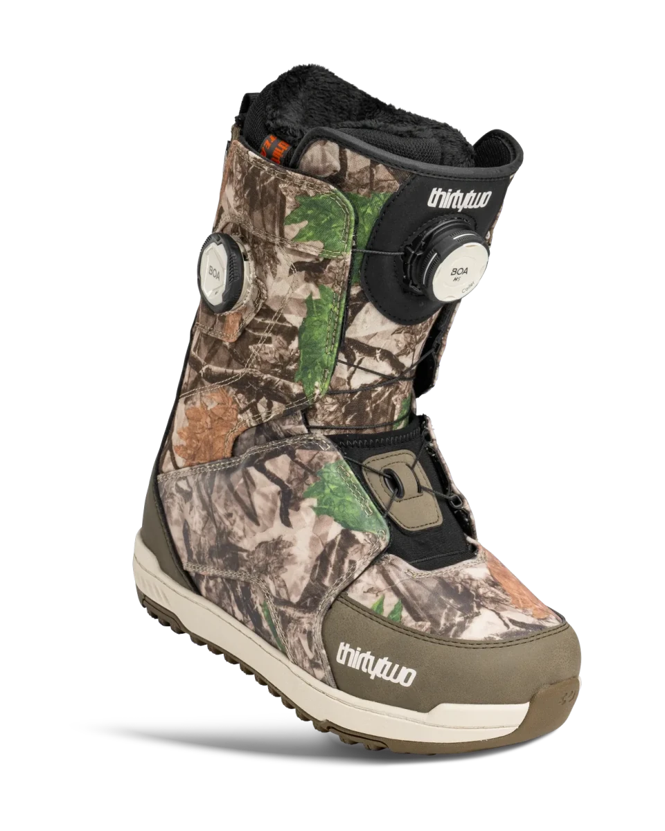 ThirtyTwo Lashed DB dames camouflage, driekwart aanzicht van buiten