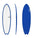 Torq - Surfboards 6'3" Fish - Dark Blue White Deck - GearFreak