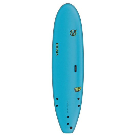 Vision - Take Off Surfboards 7'0" - Cyan - GearFreak