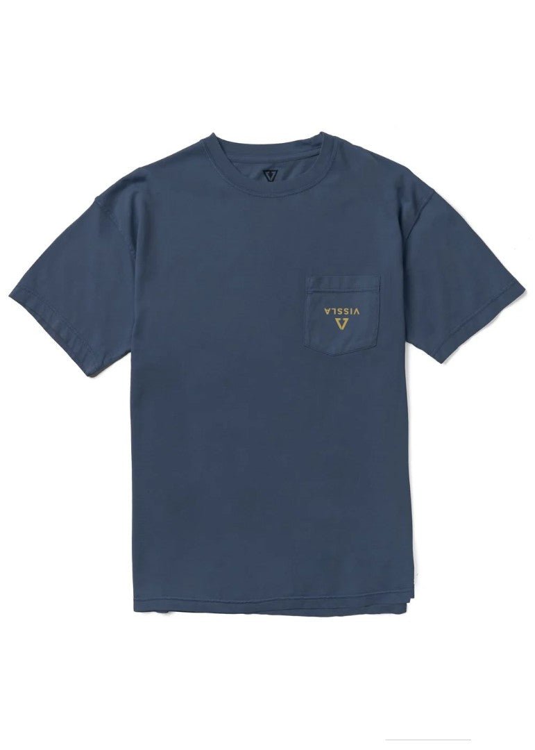 Vissla - Premium Stoke Premium PKT Tee | Navy - M - GearFreak