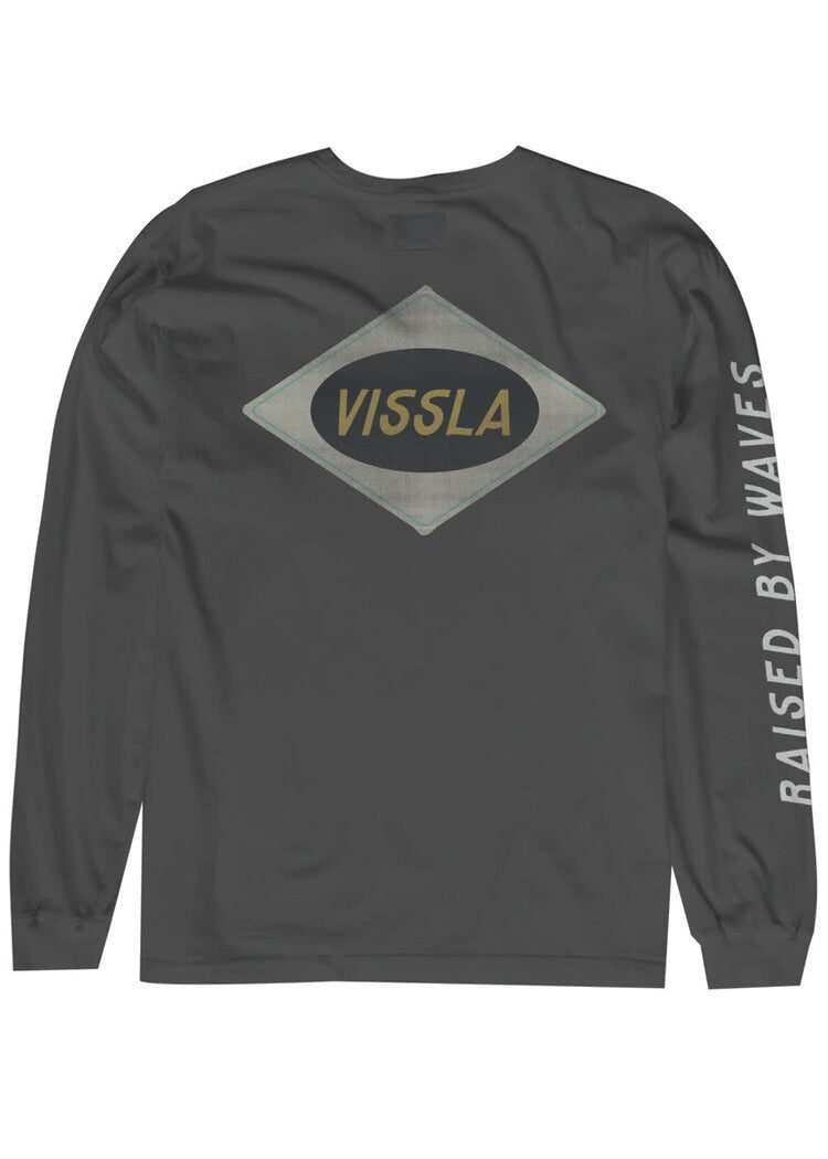 Vissla - Round House Longsleeve PKT Tee | Phantom - M - GearFreak