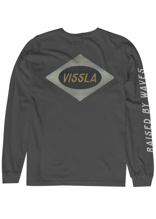 Vissla - Round House Longsleeve PKT Tee | Phantom - M - GearFreak