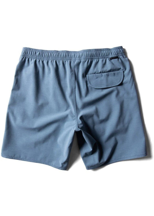 Vissla - Solid Sets 17.5" Ecolastic Boardshort | Tidal Blue - M - GearFreak