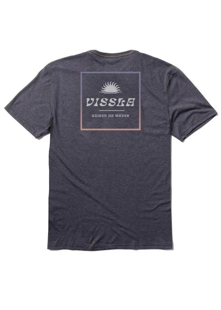 Vissla - The Box Comp Lite Eco Performance Tee | Black Heather - M - GearFreak