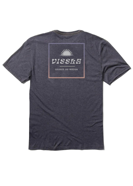 Vissla - The Box Comp Lite Eco Performance Tee | Black Heather - M - GearFreak