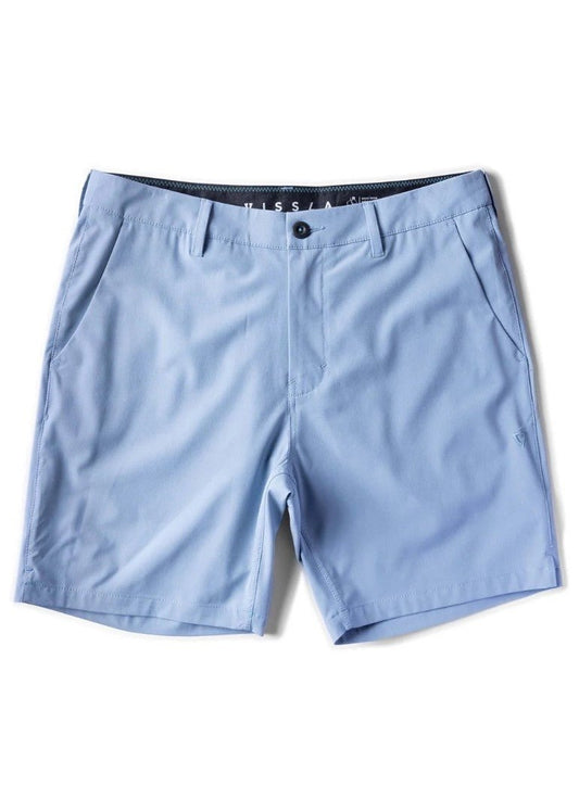 Vissla - Vissla Cutlap Eco 17.5" Hybrid Walkshort | Faded Denim - GearFreak