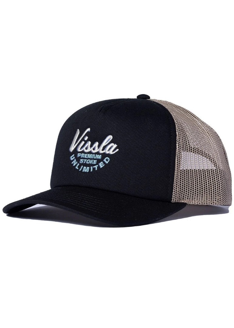 Vissla - Vissla Garage Foam Trucker Hat | Black - GearFreak