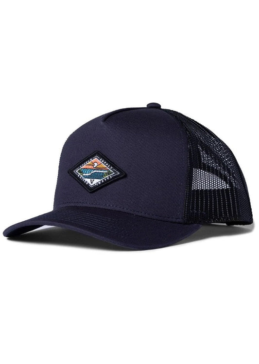 Vissla - Vissla Solid Sets Trucker Hat | Dark Denim - GearFreak