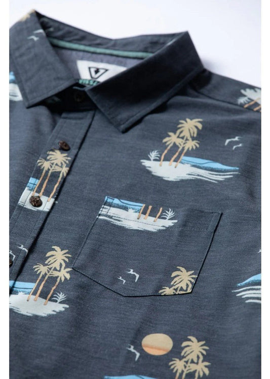 Vissla - Vissla Tres Palmas Eco Shirt | Phantom - GearFreak