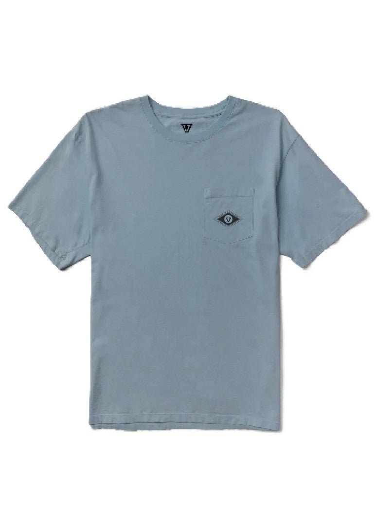 Vissla - Vissla Wave Chasers Premium Organic Tee | Chambray - GearFreak