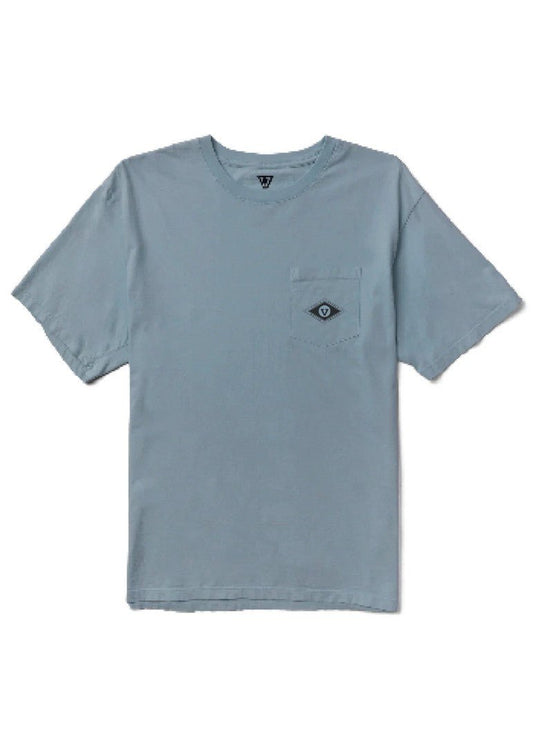 Vissla - Vissla Wave Chasers Premium Organic Tee | Chambray - GearFreak