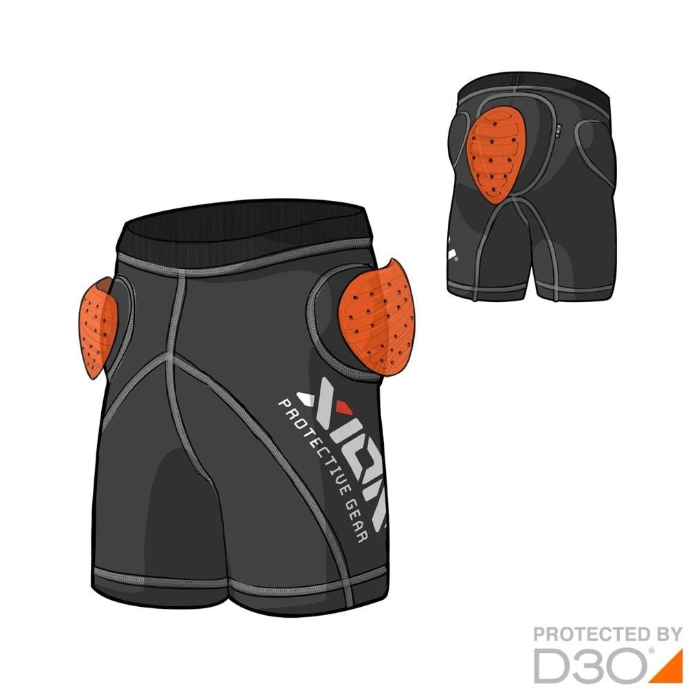Xion Protective Gear - Short Freeride Junior - M - GearFreak