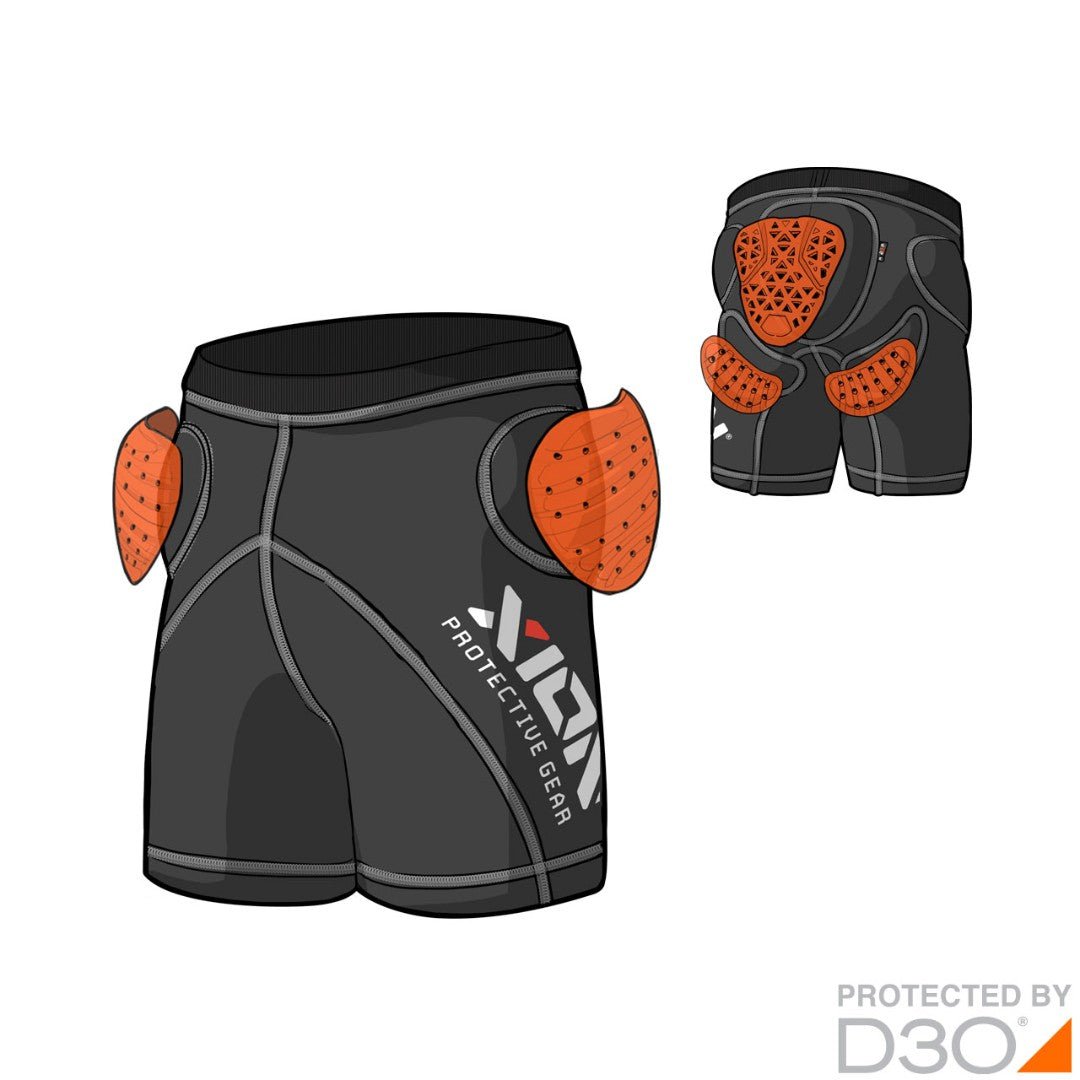 Xion Protective Gear - Short Freeride Men - S - GearFreak