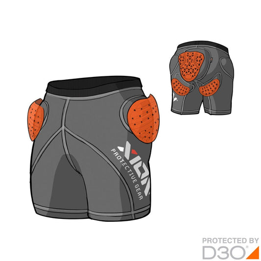 Xion Protective Gear - Short Freeride Wms - S - GearFreak