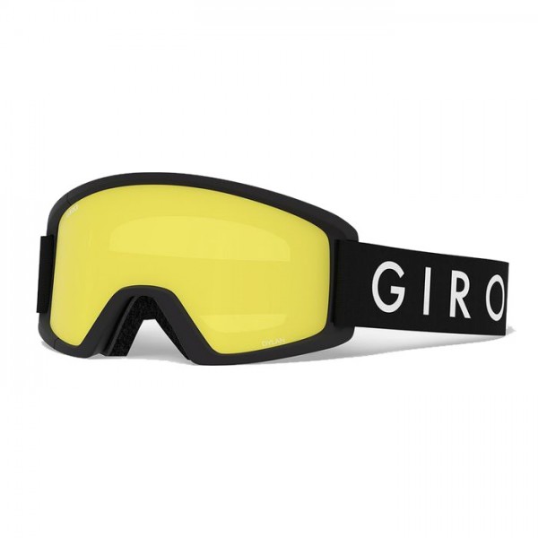 Giro Semi Black + Amber Scarlet & Yellow Lens -Goggles - Semi Black Core + Amber Scarlet & Yellow Lens - Giro