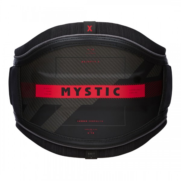 Mystic Majestic X Waist Harness Black/Red -Sale - Majestic X Waist Harness Black/Red - Mystic
