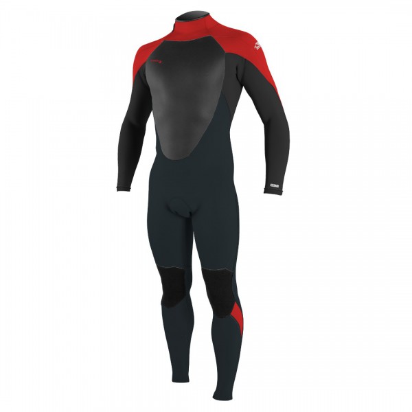 O Neill Epic Youth 3/2 Gunmetal/Red -Wetsuit Kinderen - Epic Youth 3/2 Gunmetal/Red - O Neill