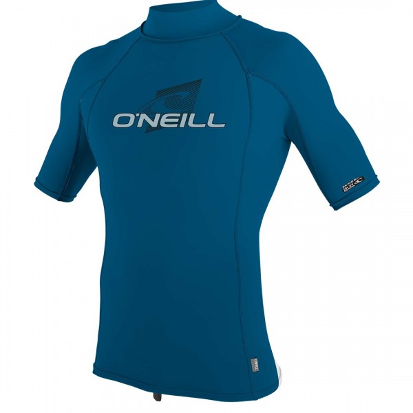 O'neill Premium Skins S/S Turtle Neck Rash Guard Ultra blue