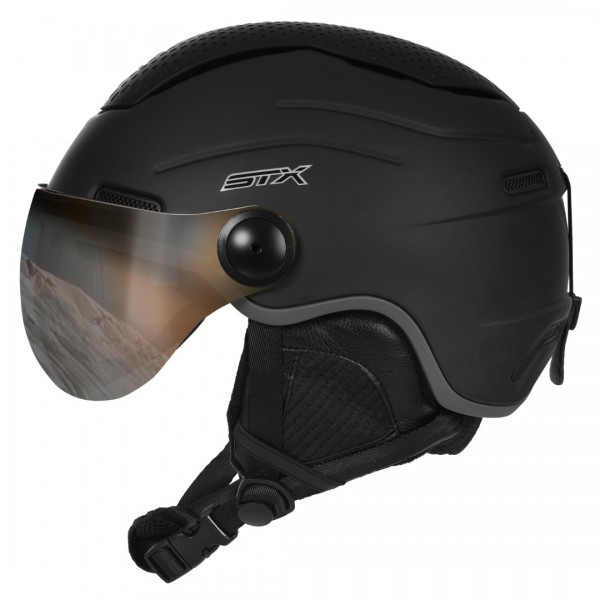 STX Helmet Visor Black/Grey -Helmen & Protectie - Helmet Visor Black/Grey - STX