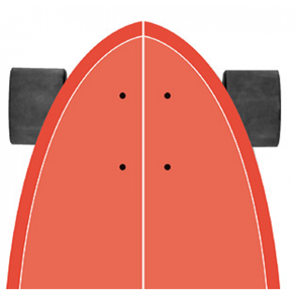 Slide Surfskate Diamond 32" Kaena -Skateboards - Diamond 32" Kaena - Slide